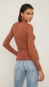 Blusa ombro franzido animale