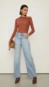 Blusa ombro franzido animale