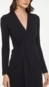 vestido midi decote v luiza animale