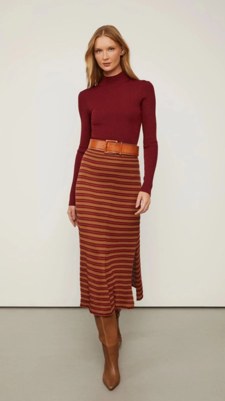 top gola alta cropped lurex de tricot animale
