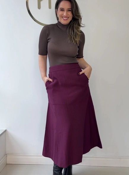 saia midi visco malu