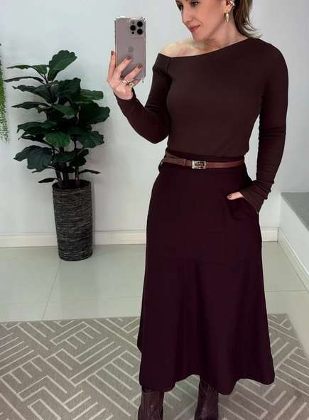 saia midi visco malu