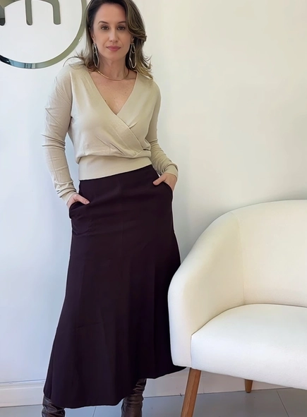 saia midi visco malu