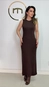 Vestido basic midi malha malu