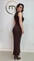 Vestido basic midi malha malu