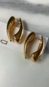 Brinco earcuff gota slim dupla tarracha