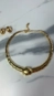 Conjunto colar e brinco realeza