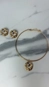 Conjunto colar e brinco oyster organic