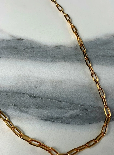 colar corrente fina delicate