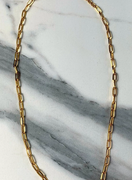 colar corrente fina delicate