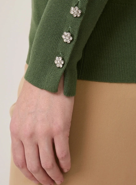 blusa dudalina ml tricot lina