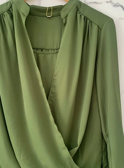 blusa crepe ml cachecouer gola padre