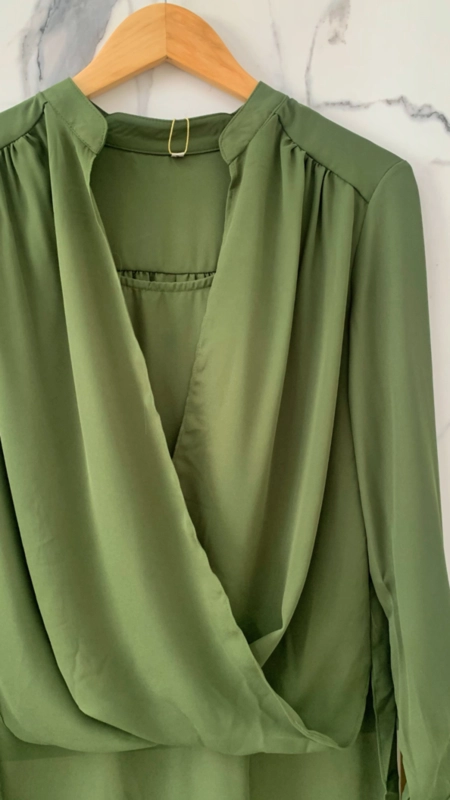 blusa crepe ml cachecouer gola padre