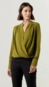 blusa crepe ml cachecouer gola padre