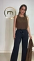 regata crepe pregas chic
