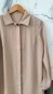 camisa crepe manga longa alongada