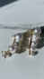 Brinco earcuff contorno mix pérolas