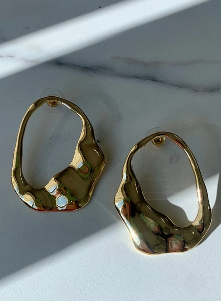 brinco orgânico style vazado