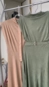 vestido midi suede com cinto