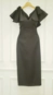 vestido midi estruture manga laço