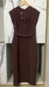 vestido midi tubinho impact