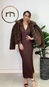vestido midi tubinho impact