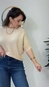 blusa tricot toque modal classic chic