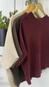 blusa tricot toque modal classic chic
