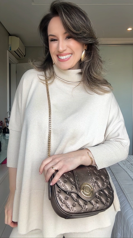 conjunto calça e blusa tricot toque modal fly