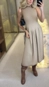 vestido midi tricot french