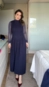 vestido midi tricot french