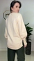 blusa tricot alongada fabi