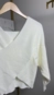 blusa tricot transpassada dec v isabela