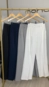 calça pantalona alfaiataria pregas classic