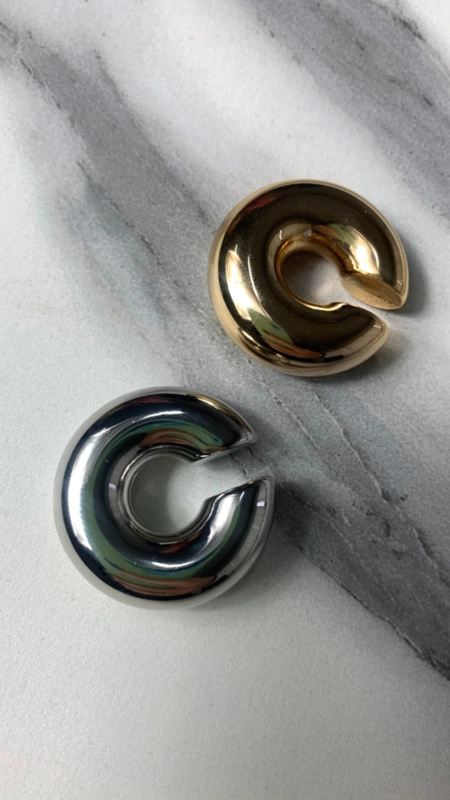 brinco piercing bold tubular