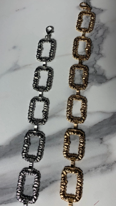 cinto metal correntes elos textura