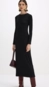 Vestido malha manga longa sarah