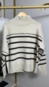 Blusa tricot listras vintage