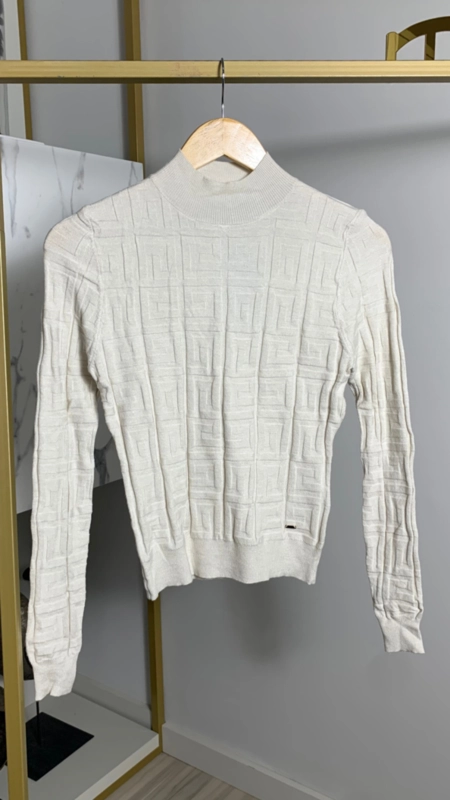 Blusa tricot toque modal anne