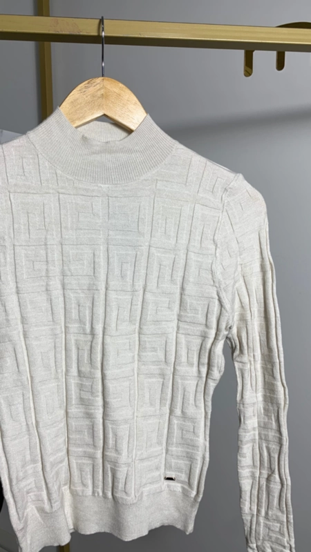 Blusa tricot toque modal anne