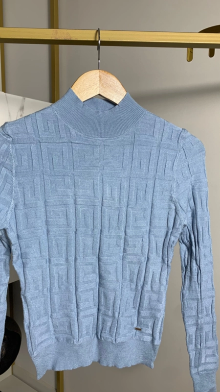 Blusa tricot toque modal anne