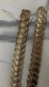 cinto metal elástico boho textura