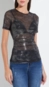 Camiseta de tule forum com brilho