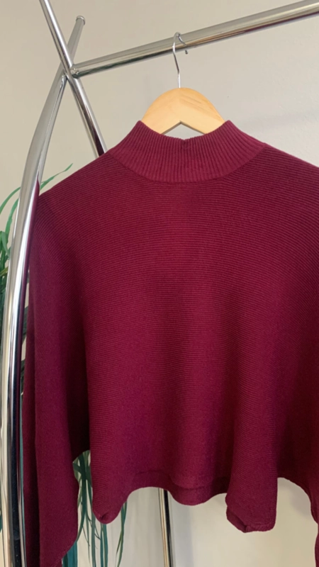 blusa tricot canelada camila