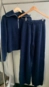 conjunto tricot calça e blusa zíper ana
