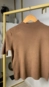 blusa tricot manga curta basic ultra soft