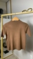 blusa tricot manga curta basic ultra soft