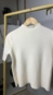 blusa tricot manga curta basic ultra soft