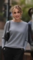 Blusa manga longa ampla lurex