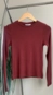 Blusa Malu manga longa gola redonda